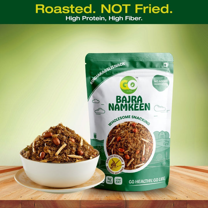 Triple Delight Combo - Pack of 6 Millet Namkeens - golifeindia