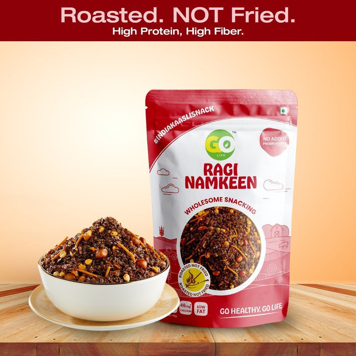 Triple Delight Combo - Pack of 6 Millet Namkeens - golifeindia
